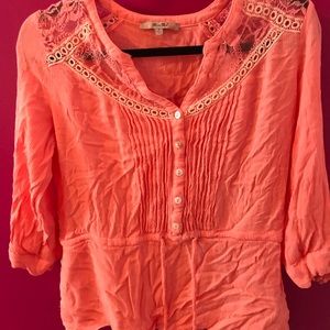 BEAUTIFUL MISS ME BUTTON UP SHIRT